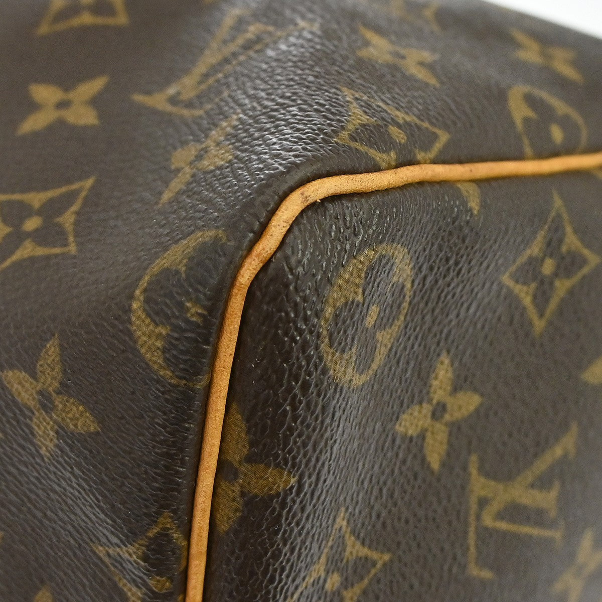 Louis Vuitton Speedy Monogram Canvas, Brown, Canvas, Handbag
