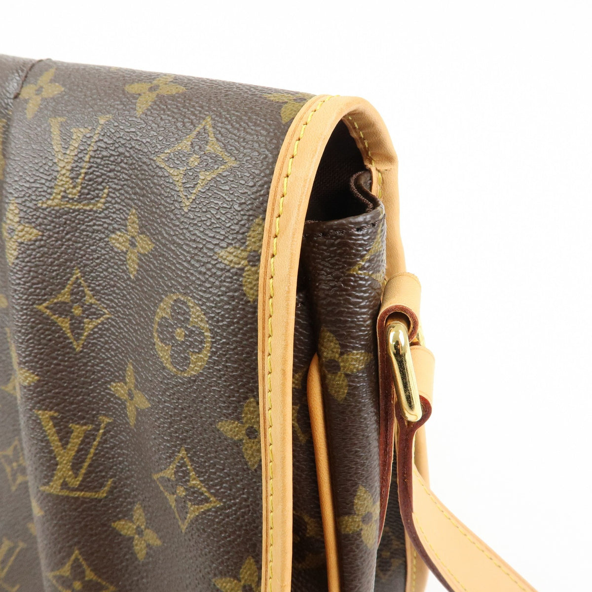 Louis Vuitton Menilmontant Monogram Canvas, Brown, Canvas, Handbag