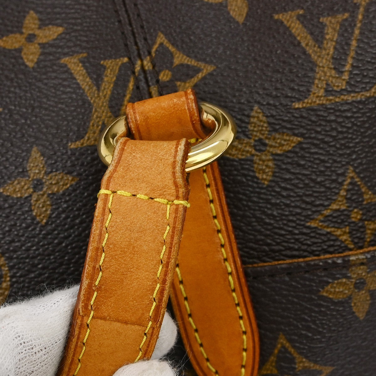 Louis Vuitton Totally Monogram, Brown, Canvas, Tote Bag
