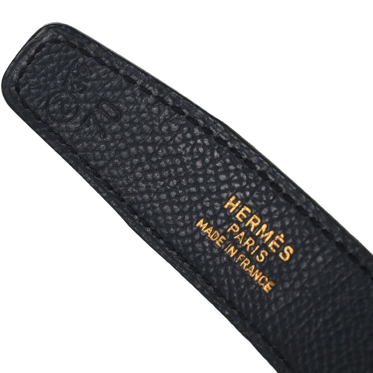 Hermes Constance Reversible Belt Leather, Red, Leather, Belt
