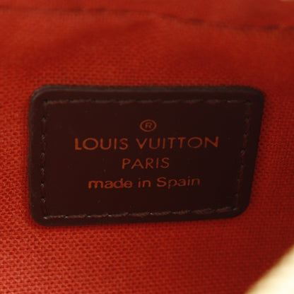 Louis Vuitton Geronimos Damier, Brown, Canvas, Clutch