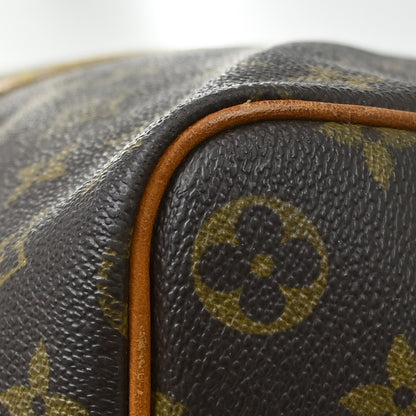 Louis Vuitton Keepall Monogram Canvas, Brown, Canvas, Travel Bag