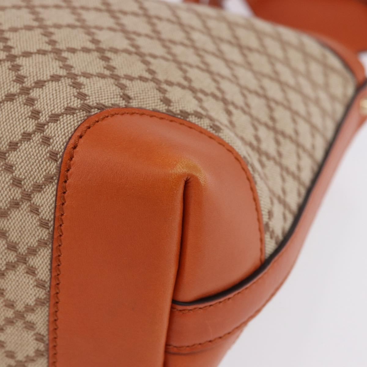 Gucci Craft GG Canvas with Leather, Beige, Canvas, Tote Bag