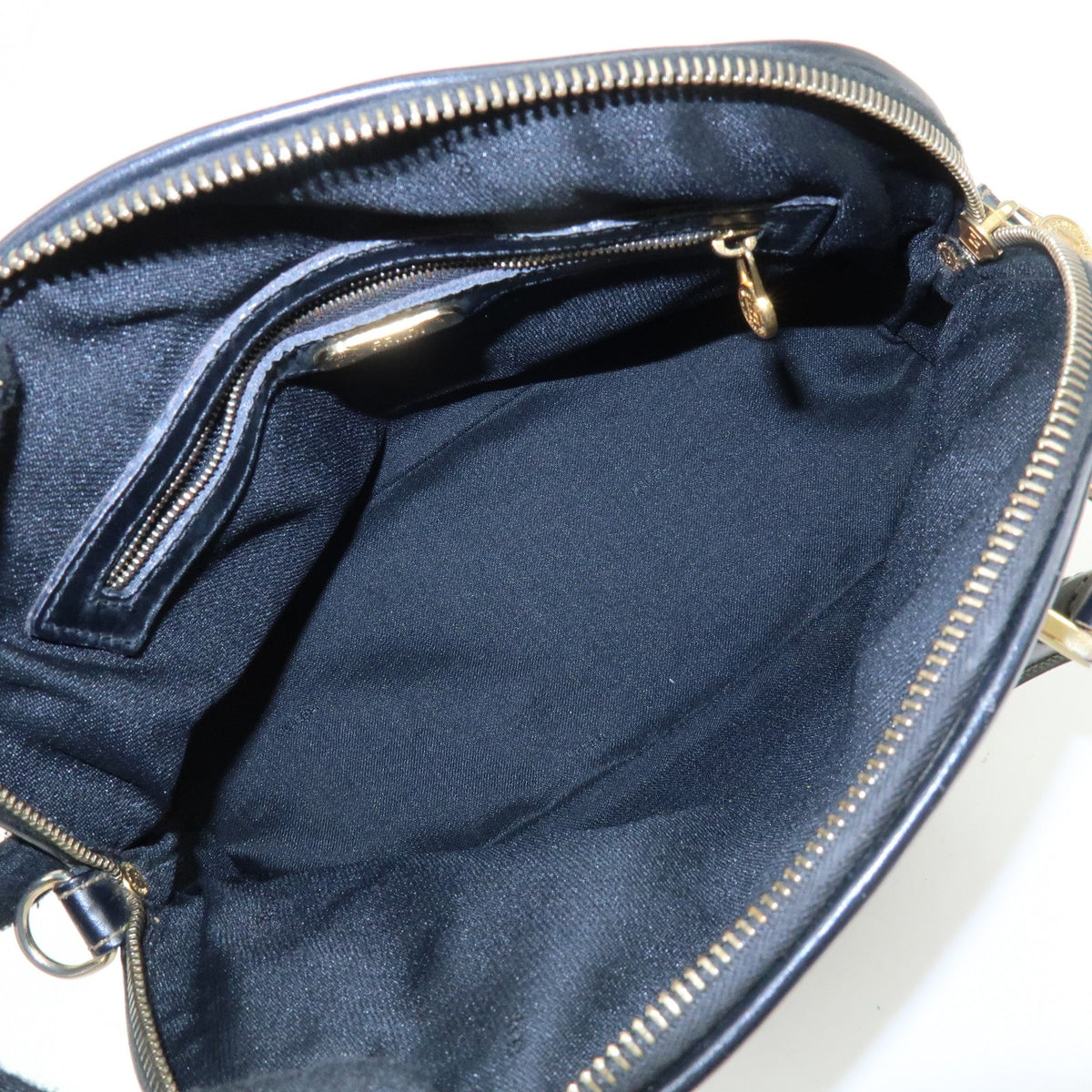 Fendi Vintage Dome Satchel Leather, Brown, Leather, Handbag