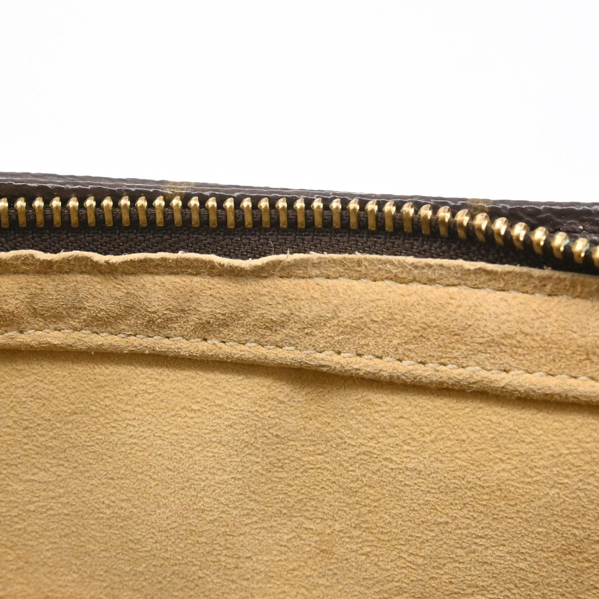 Louis Vuitton Looping Monogram Canvas, Brown, Canvas, Handbag