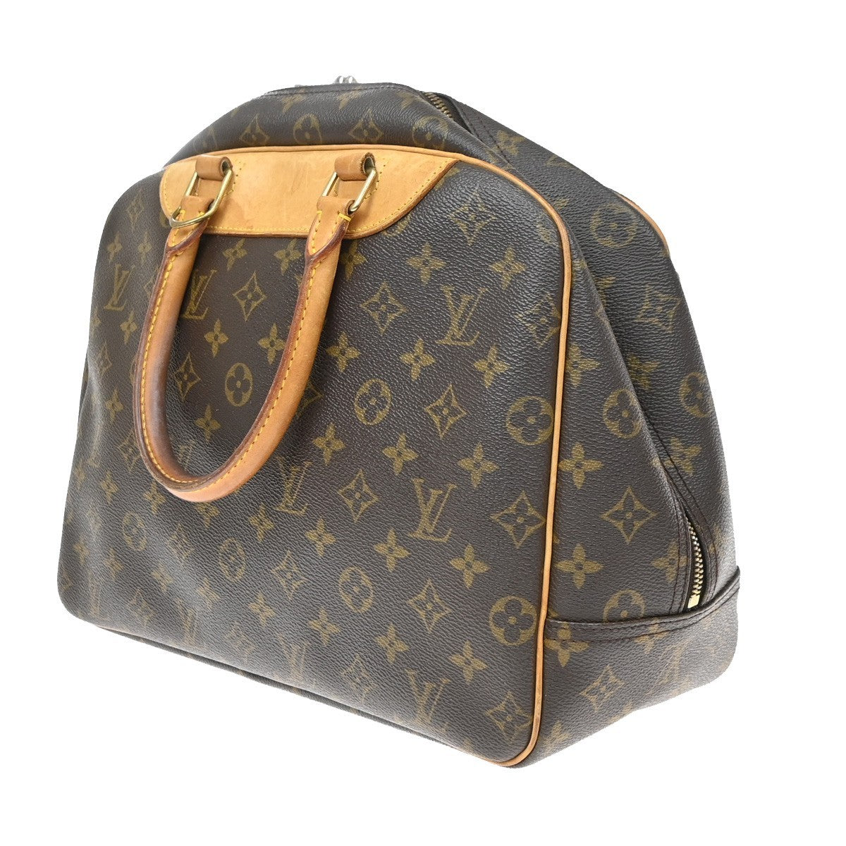 Louis Vuitton Trouville Monogram Canvas, Brown, Canvas, Handbag