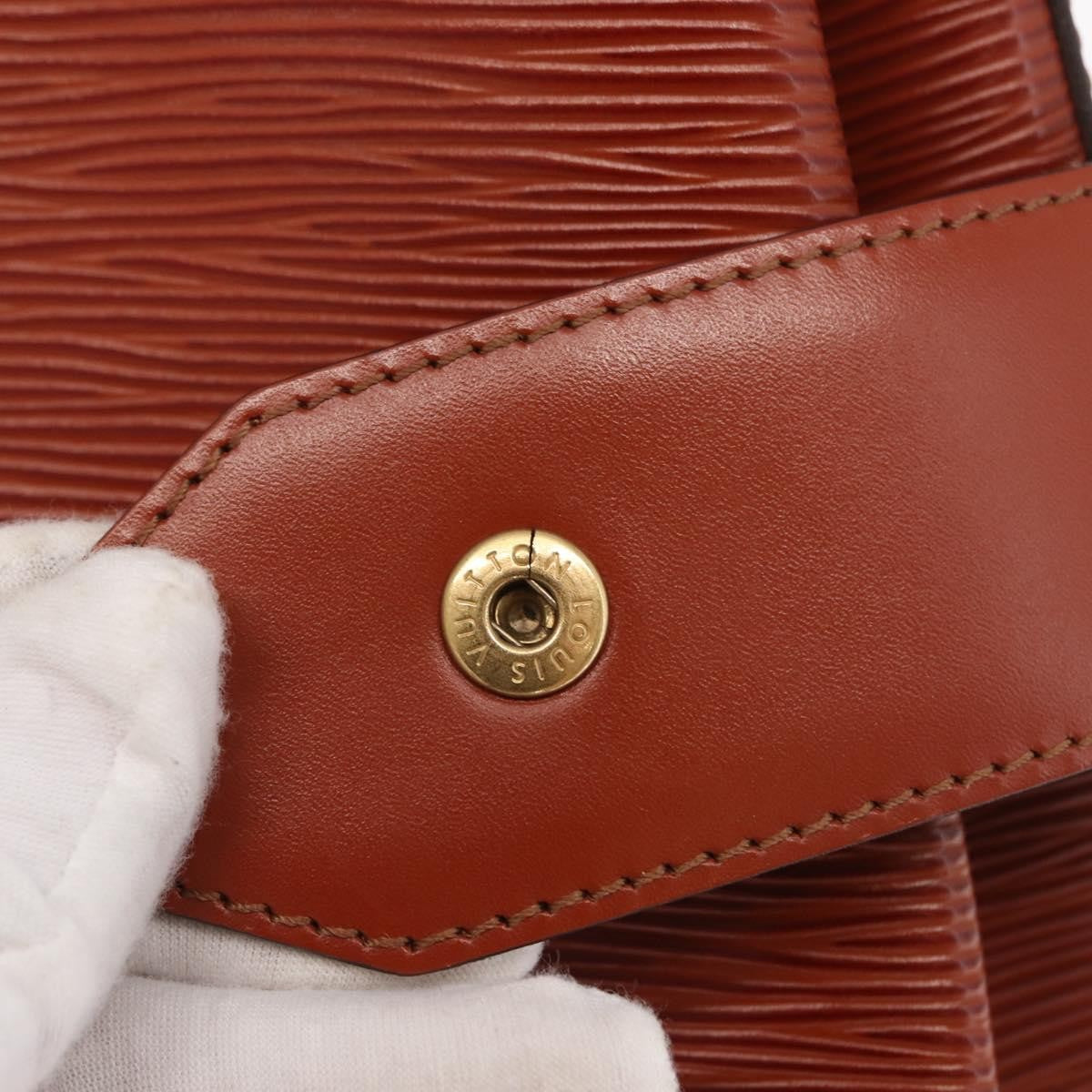 Louis Vuitton Vintage Sac d'Epaule Epi Leather, Brown, Leather, Shoulder Bag