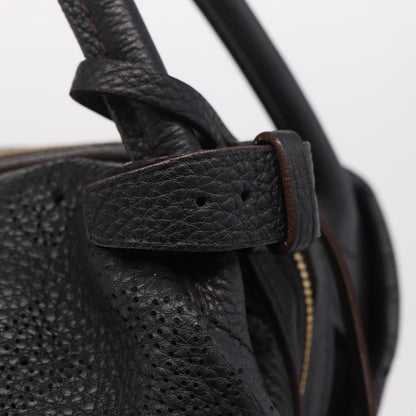 Louis Vuitton Galatea Mahina Leather, Black, Leather, Handbag