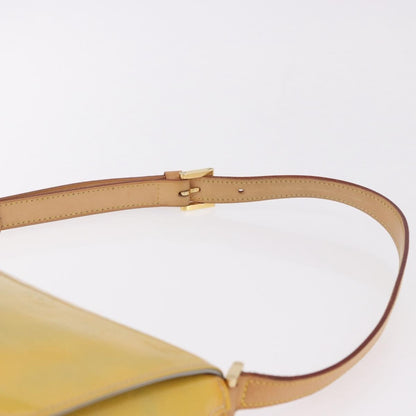 Louis Vuitton Thompson Street Monogram Vernis, Yellow, Patent Leather, Shoulder Bag