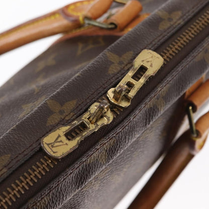 Louis Vuitton Porte-Documents Voyage Macassar Monogram Canvas, Brown, Canvas, Briefcase