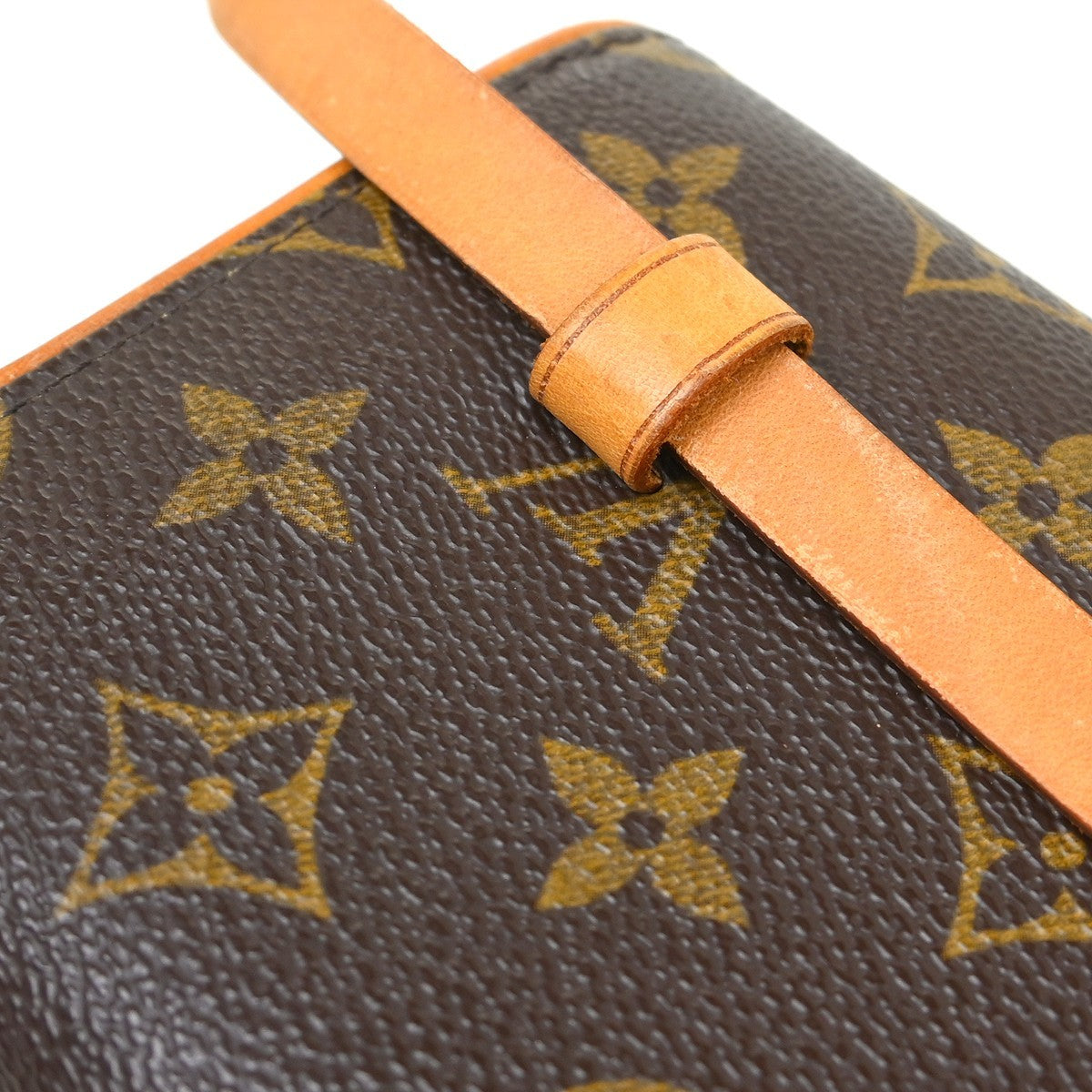 Louis Vuitton Florentine Monogram, Brown, Canvas, Clutch