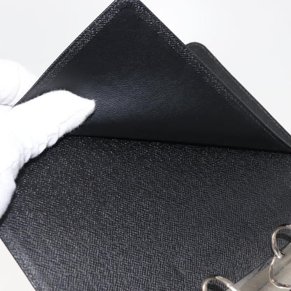 Louis Vuitton Agenda Cover Epi Leather, Black, Leather, Wallet
