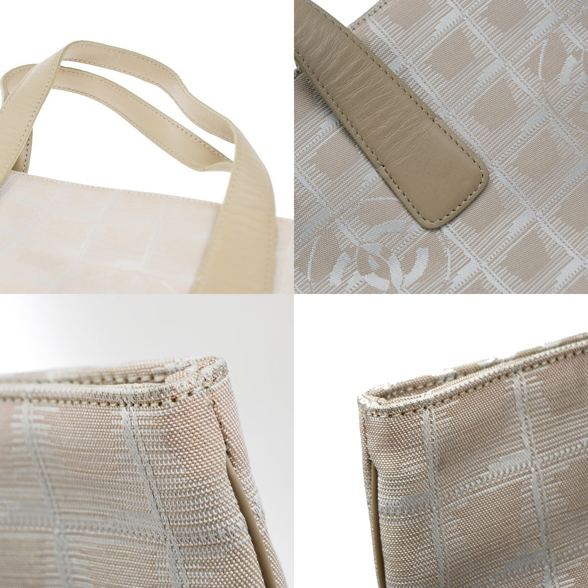 Chanel Travel Line Tote Nylon, Beige, Nylon, Tote Bag