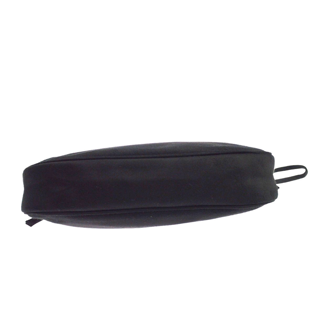 Balenciaga Leopolda Satin, Black, Satin, Shoulder Bag