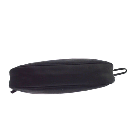 Balenciaga Leopolda Satin, Black, Satin, Shoulder Bag