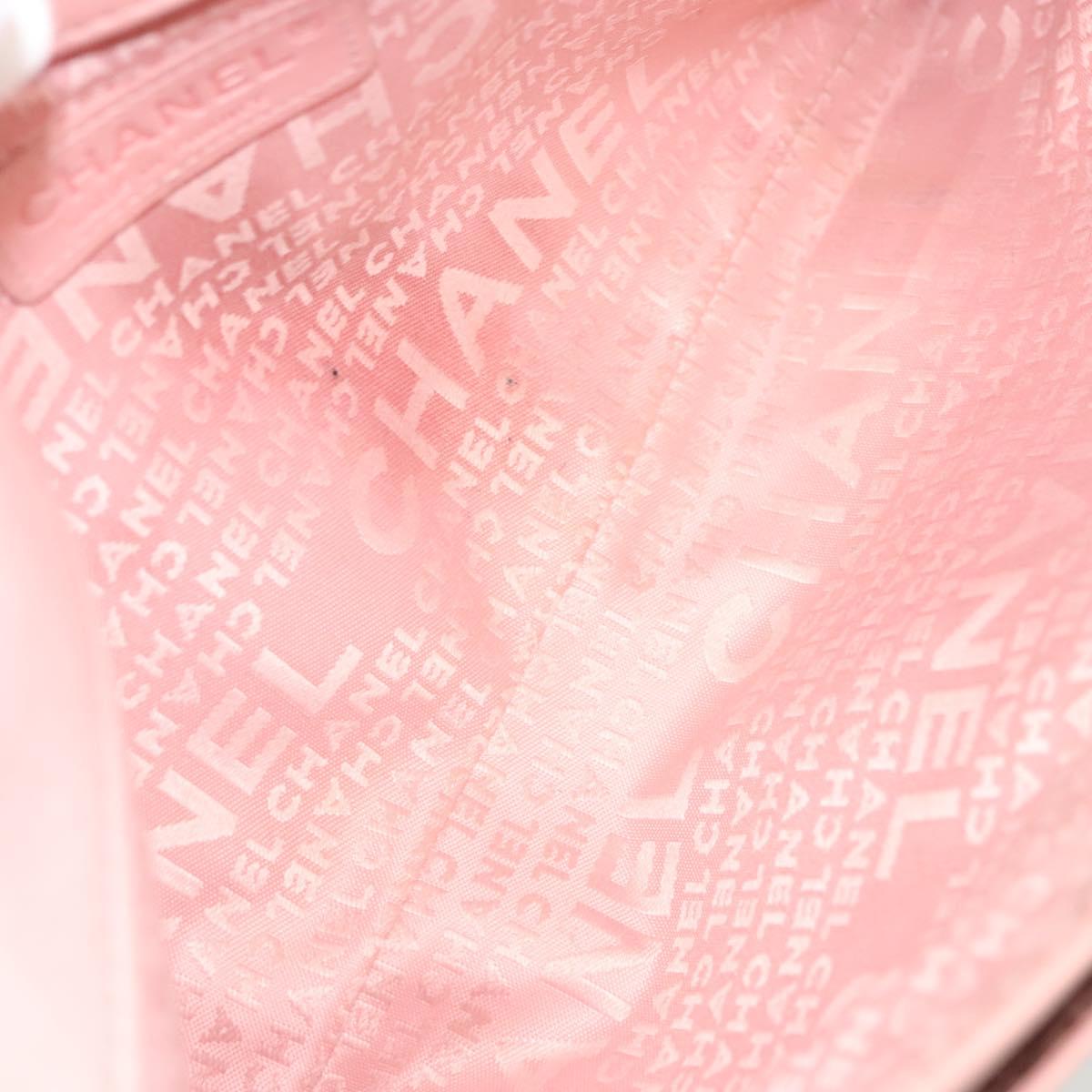 Chanel Chocolate Bar Mademoiselle Flap Bag Quilted Leather, PINK, LEATHER, Shoulder bag