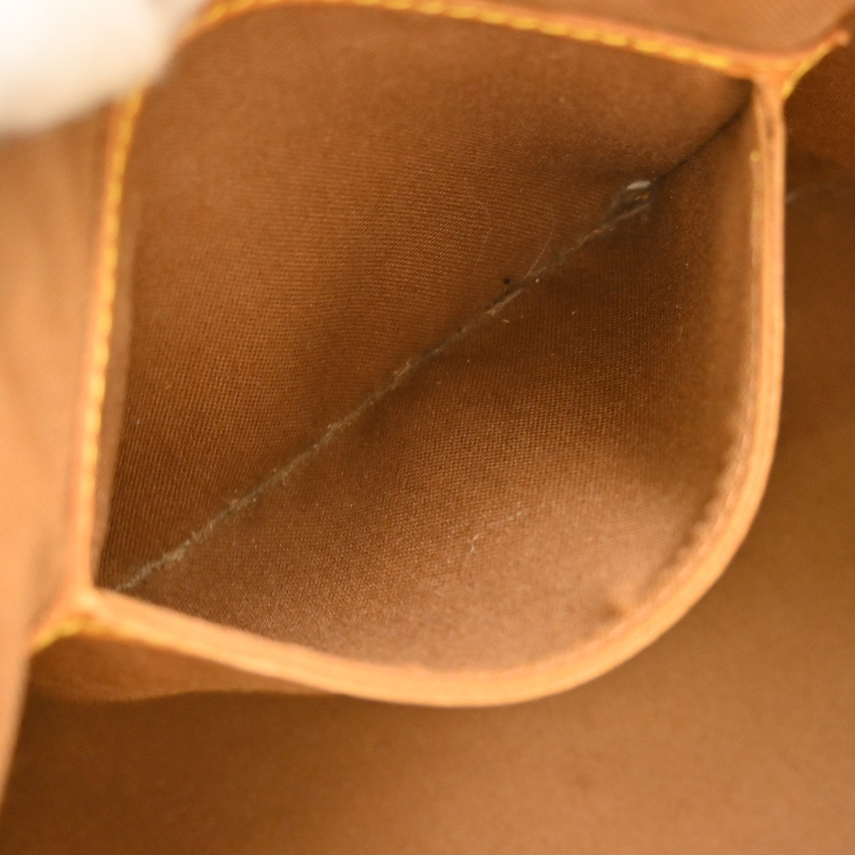 Louis Vuitton Alma Monogram Canvas, Brown, Canvas, Handbag