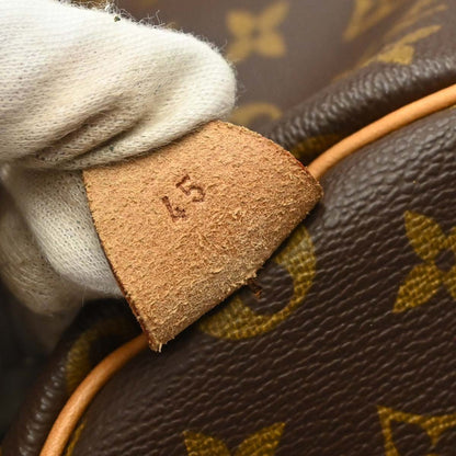 Louis Vuitton Keepall Monogram Canvas, Brown, Canvas, Travel Bag