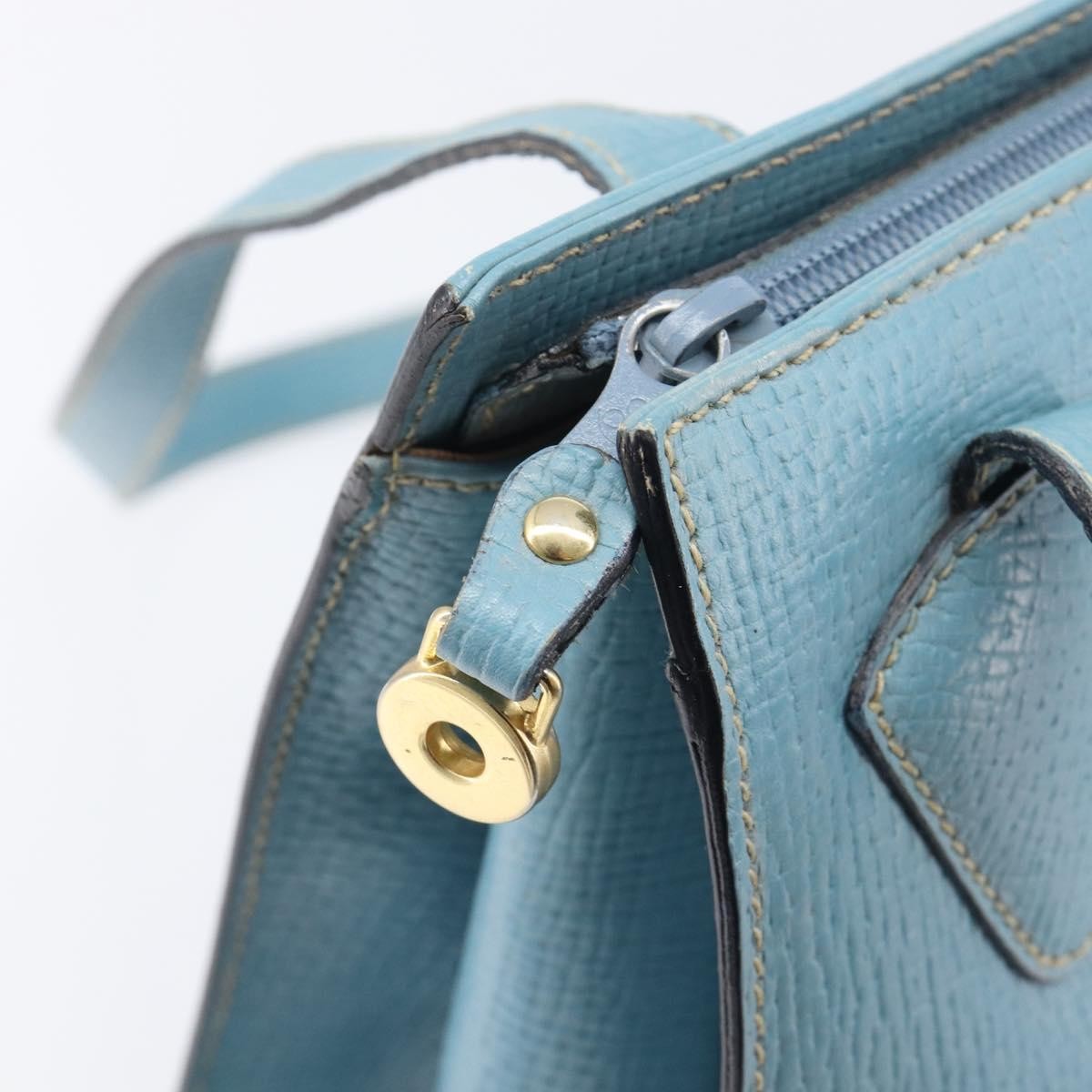 Loewe Tote Leather, Blue, Leather, Tote Bag