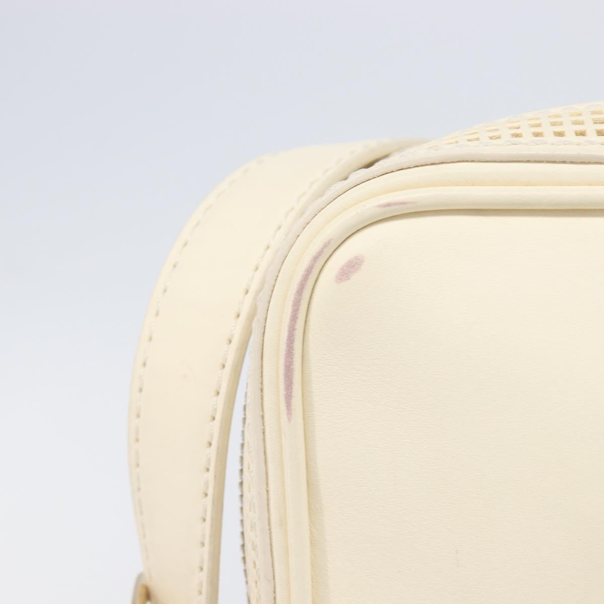 Louis Vuitton Bequia Trotter Messenger Nomade Leather, White, Leather, Shoulder Bag
