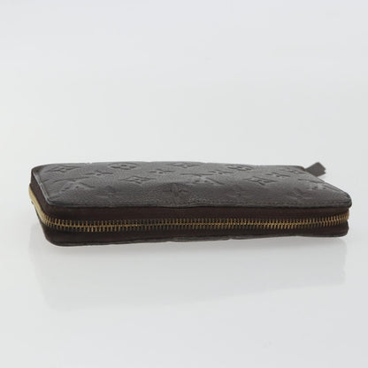 Louis Vuitton Zippy Organizer Monogram Empreinte Leather, Brown, Leather, Wallet