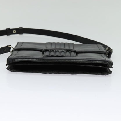 Saint Laurent Vintage Shoulder bag leather, Black, Leather, Shoulder Bag