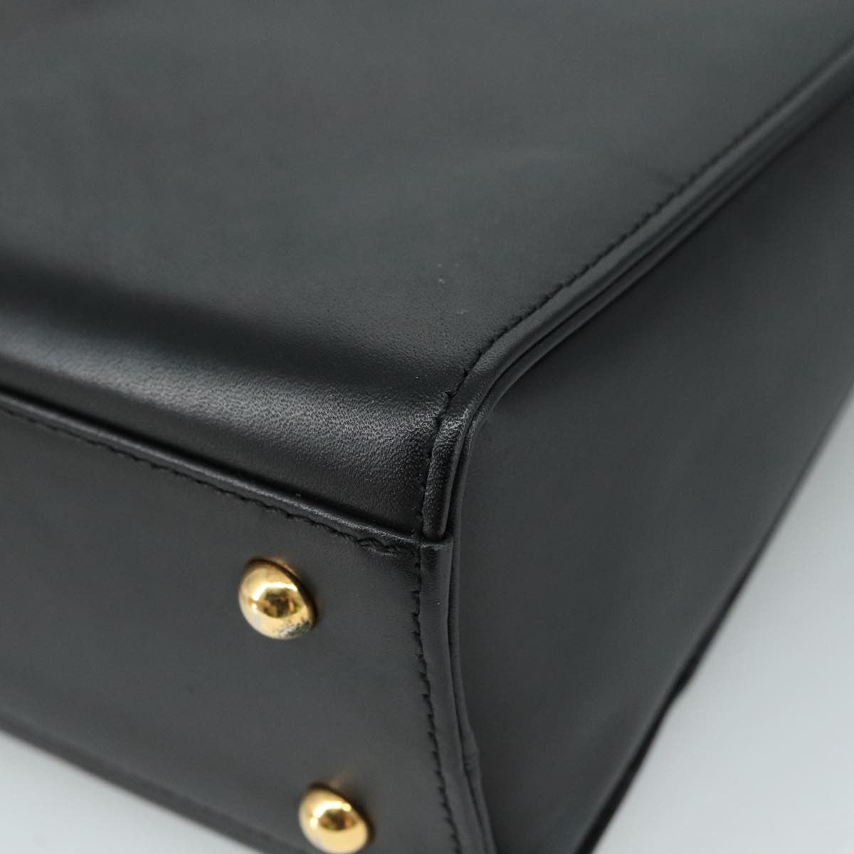 Givenchy Vintage Leather, Black, Leather, Handbag