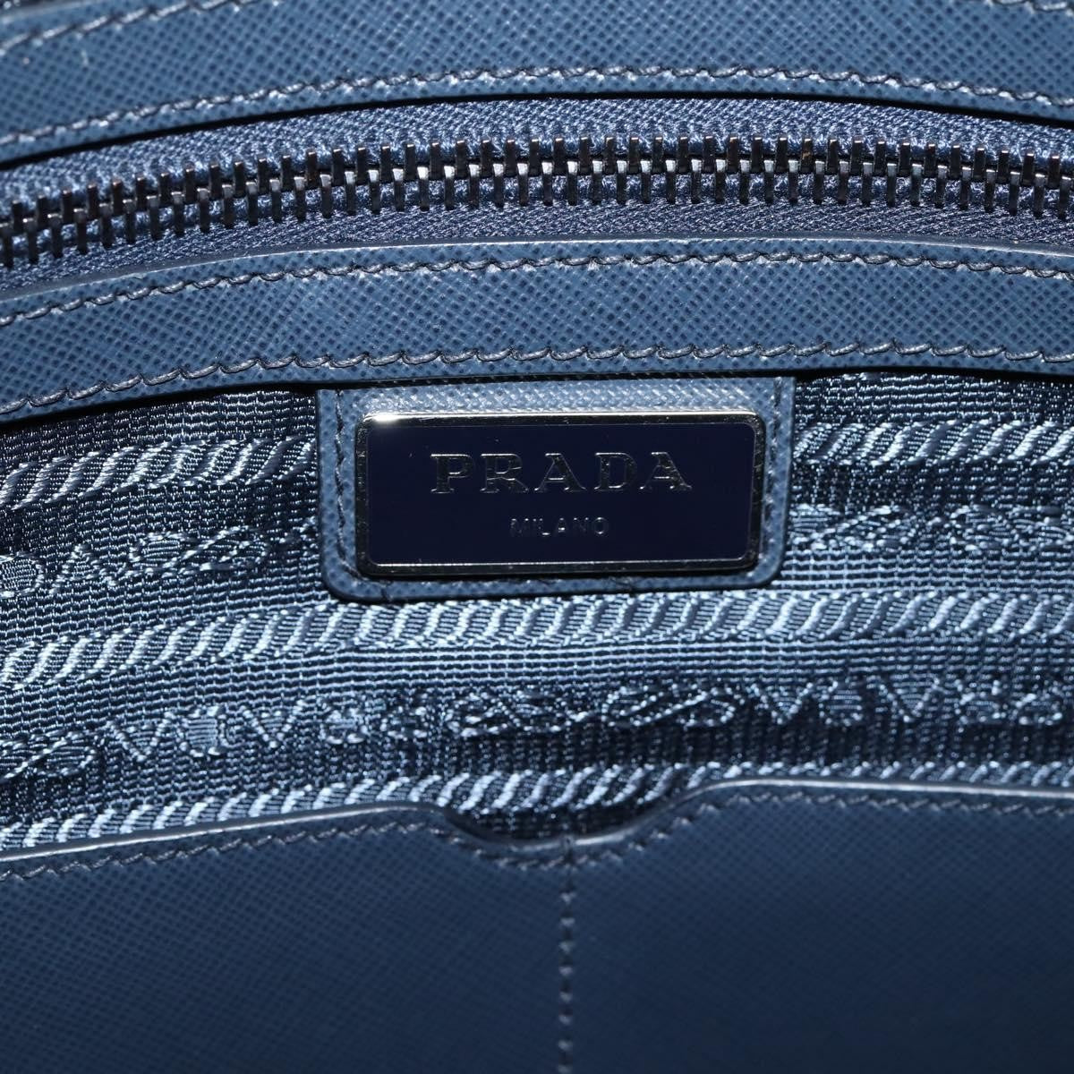 Prada Shoulder Tessuto, Navy, Nylon, Shoulder Bag