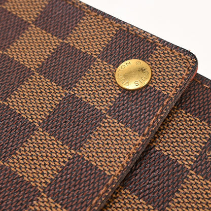 Louis Vuitton Portobello Messenger Damier Ebene, Brown, Canvas, Shoulder Bag