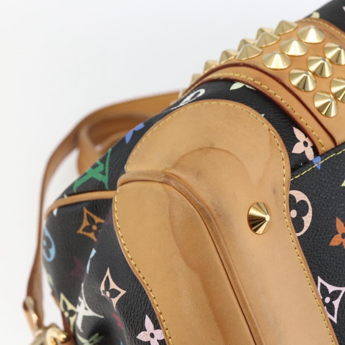 Louis Vuitton Courtney Monogram Multicolor, Black, Canvas, Handbag