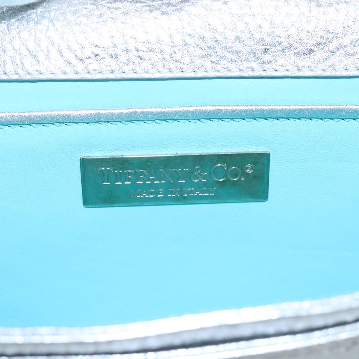 Tiffany & Co. Vintage Leather, Silver, Leather, Shoulder Bag