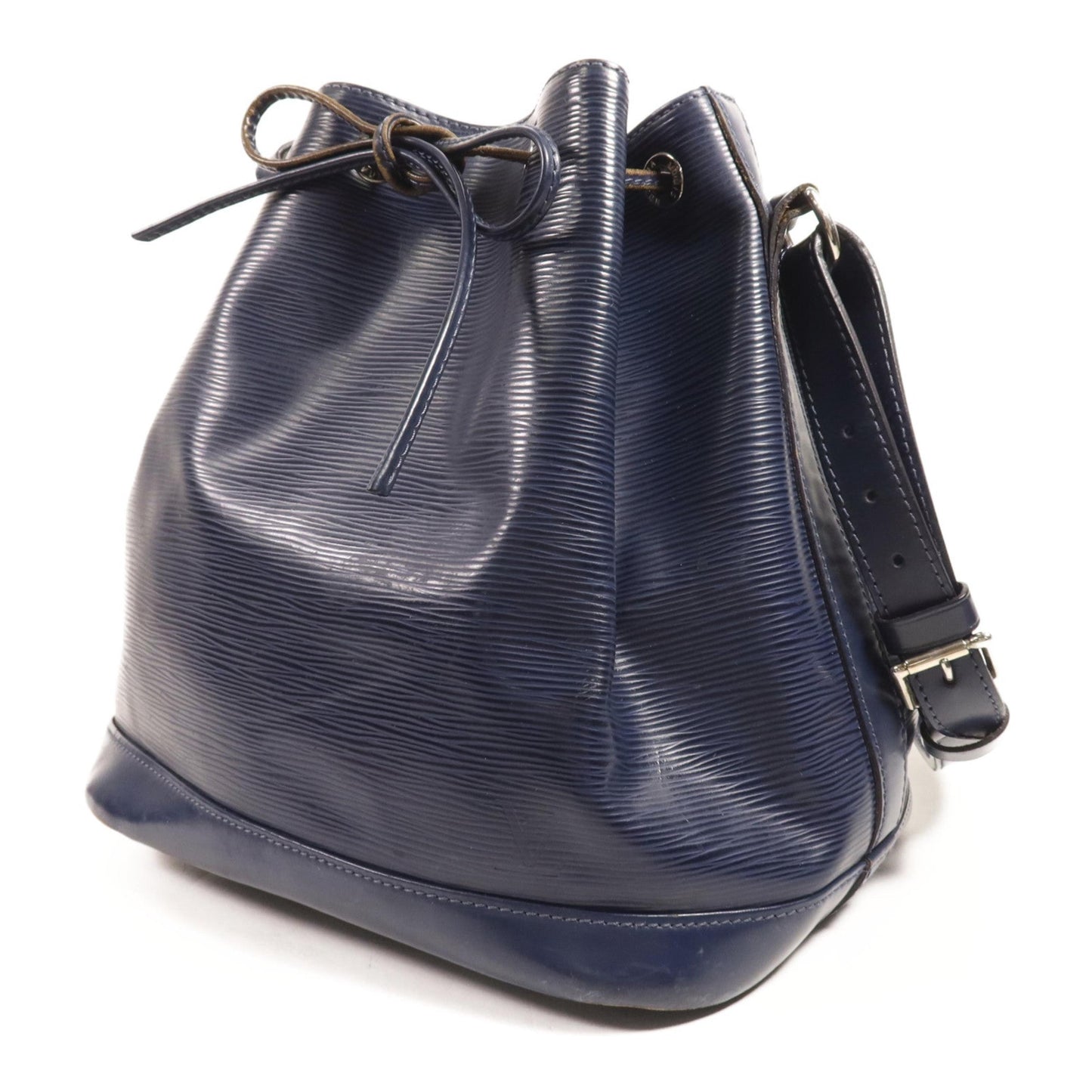 Louis Vuitton Noe Epi Leather, Blue, Leather, Shoulder Bag
