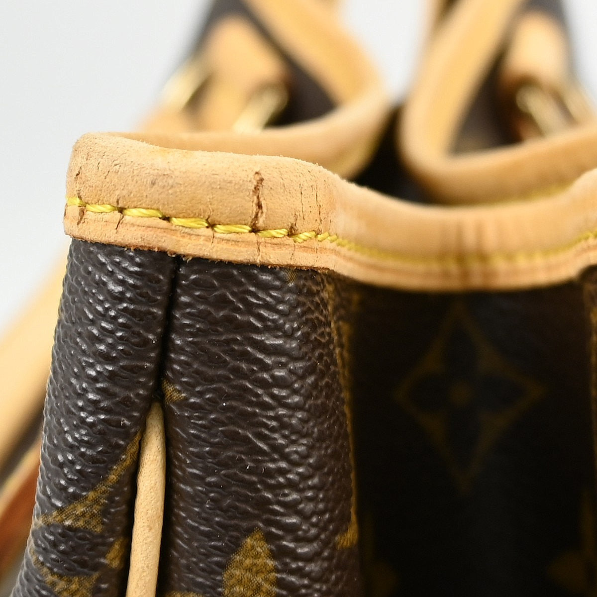 Louis Vuitton Batignolles Monogram, Brown, Canvas, Tote Bag
