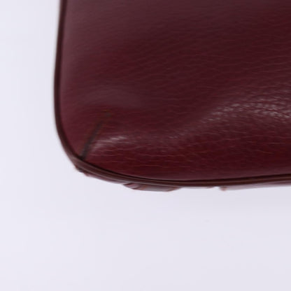 Cartier Must de Cartier Leather, Burgundy, Leather, Bag