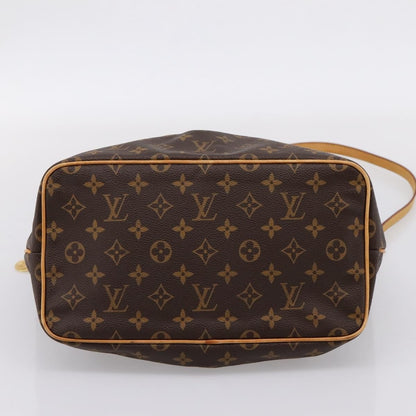 Louis Vuitton Palermo Monogram Canvas, Brown, Canvas, Handbag
