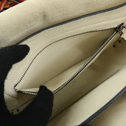 Valentino Garavani Rolling Rockstud Leather with Cabochons, Multicolour, Leather, Crossbody Bag