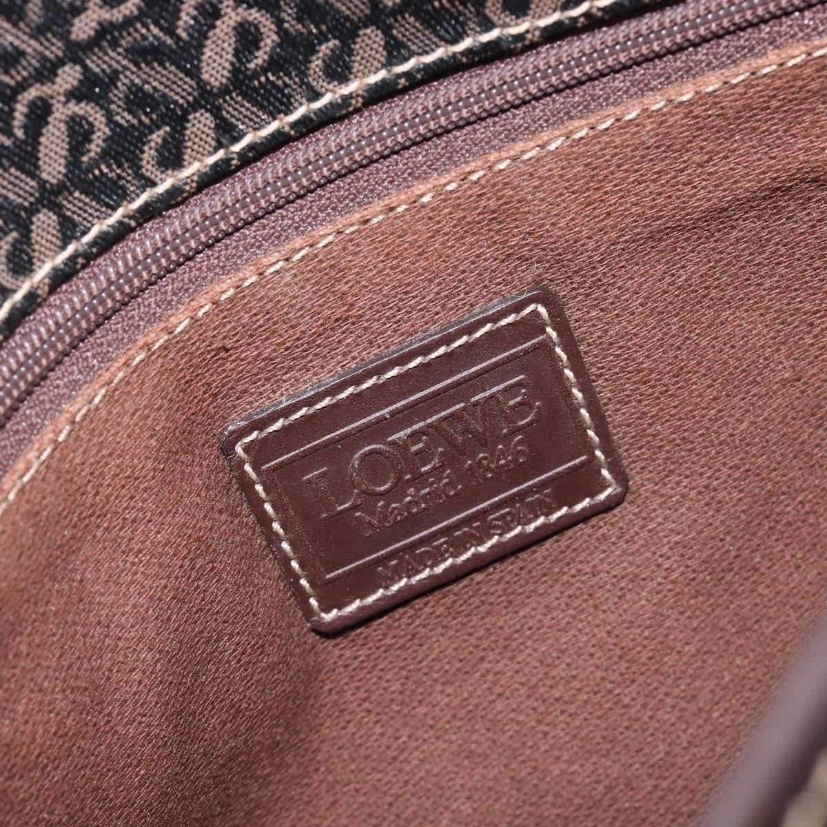 Loewe Shoulder bag Canvas, Brown, Canvas, Shoulder Bag
