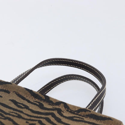 Fendi Handbag canvas, Brown, Canvas, Handbag