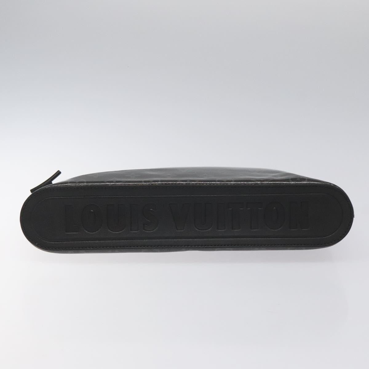 Louis Vuitton Pochette Cosmos Limited Edition Monogram Glaze Canvas, Black, Canvas, Clutch
