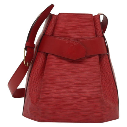 Louis Vuitton Vintage Sac d'Epaule Handbag Epi, Red, Leather, Shoulder Bag