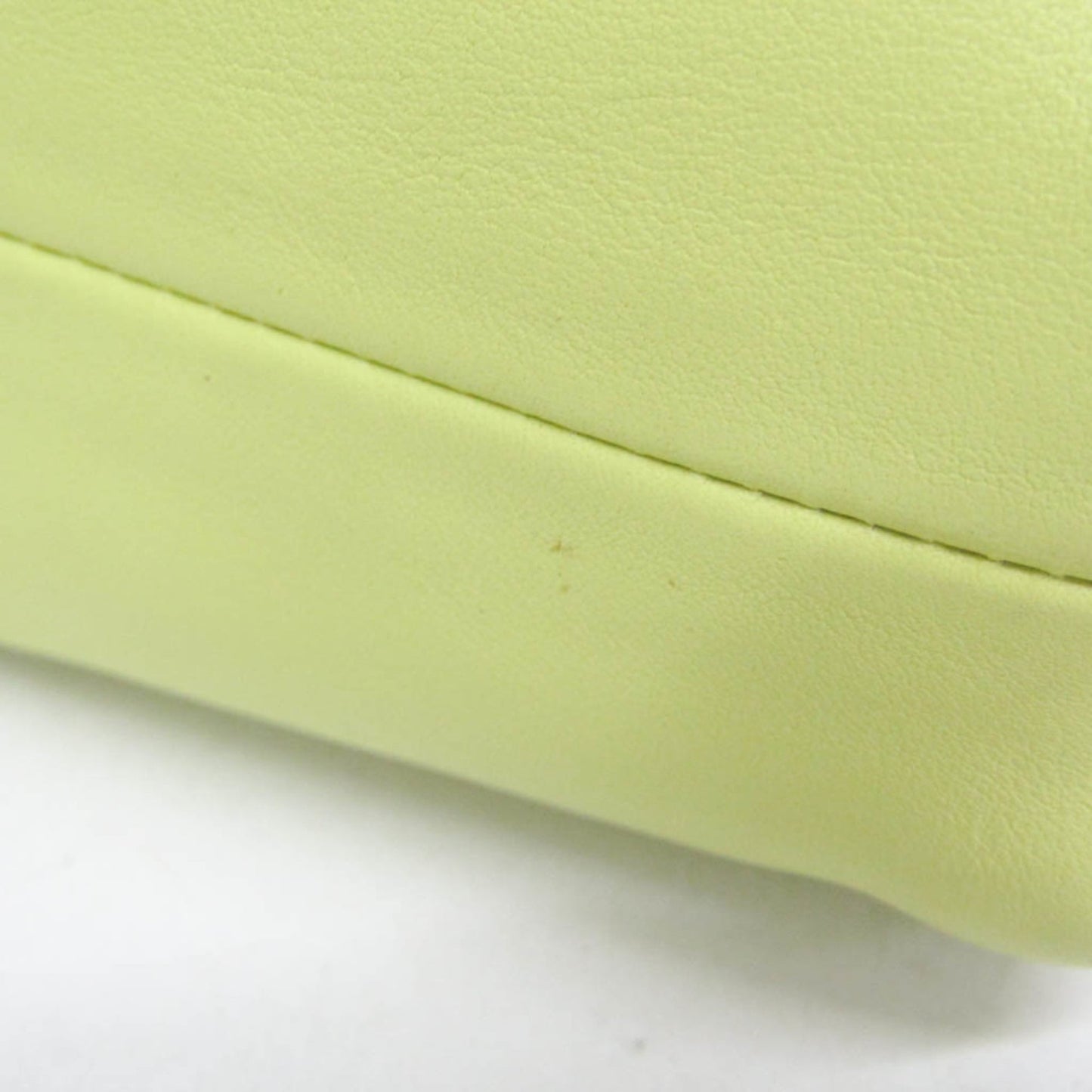 Bottega Veneta The Pouch Leather, Green, Leather, Clutch