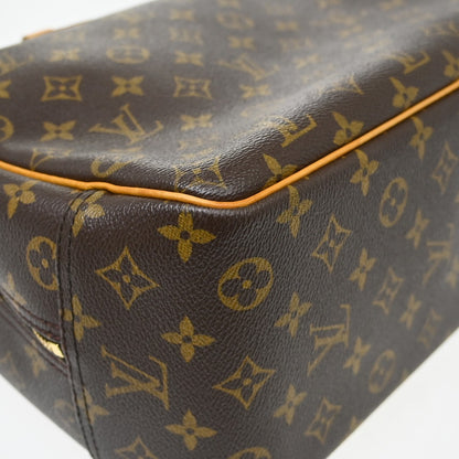 Louis Vuitton Deauville Monogram, Brown, Canvas, Handbag