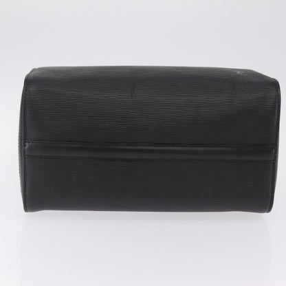 Louis Vuitton Speedy Epi Leather, Black, Leather, Handbag