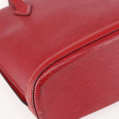 Louis Vuitton Lussac Epi Leather, Red, Leather, Shoulder Bag