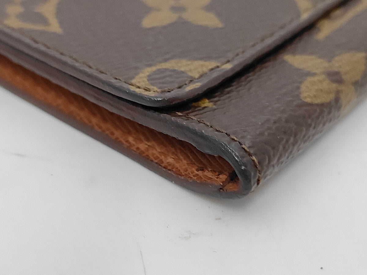 Louis Vuitton Porte Yen wallet Monogram canvas, Brown, Canvas, Wallet
