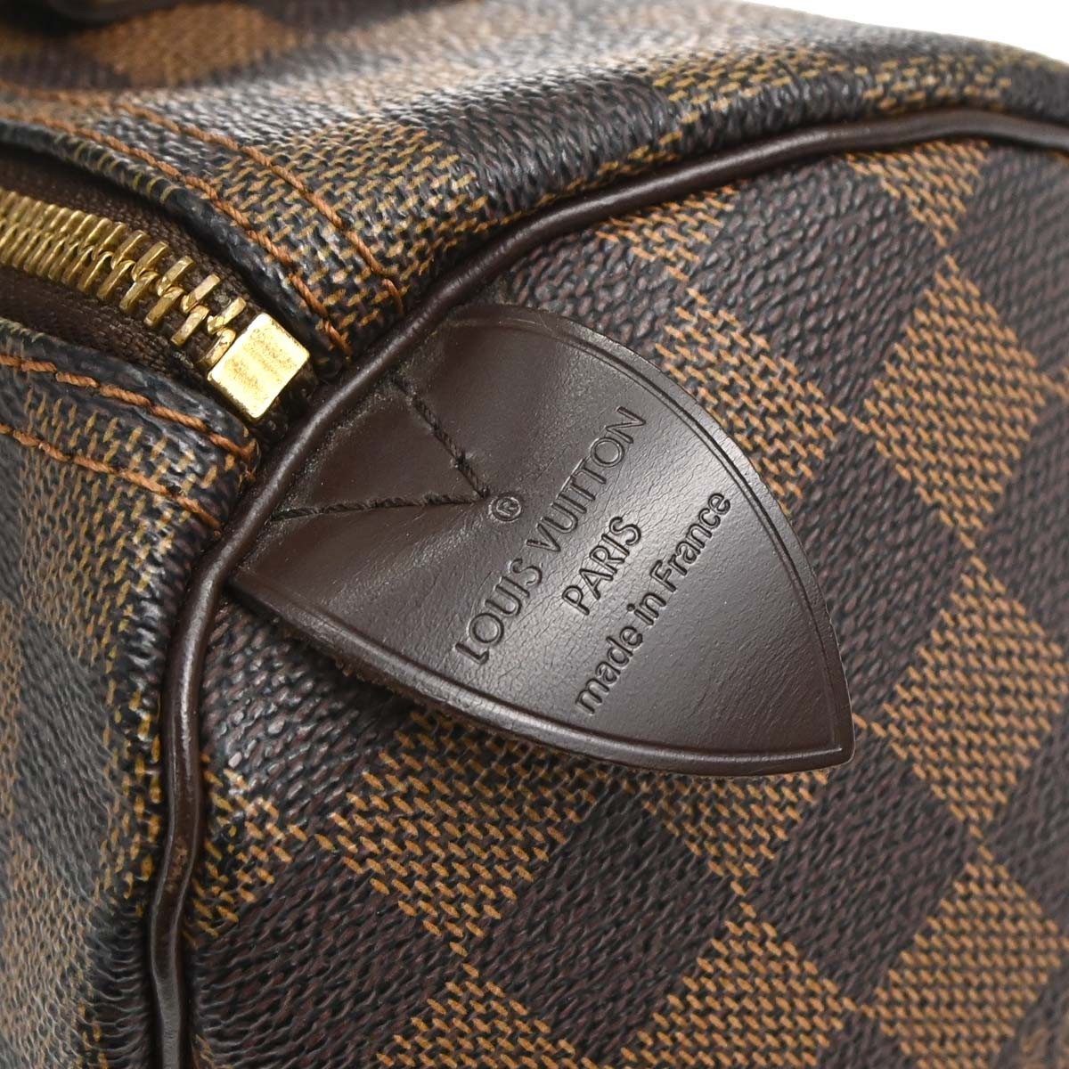 Louis Vuitton Speedy Bandoulière Damier, Brown, Canvas, Handbag