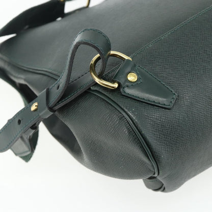 Louis Vuitton Cassiar Taiga Leather, Green, Leather, Backpack