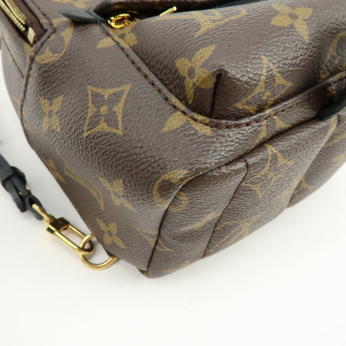 Louis Vuitton Palm Springs Monogram Canvas, Brown, Canvas, Backpack