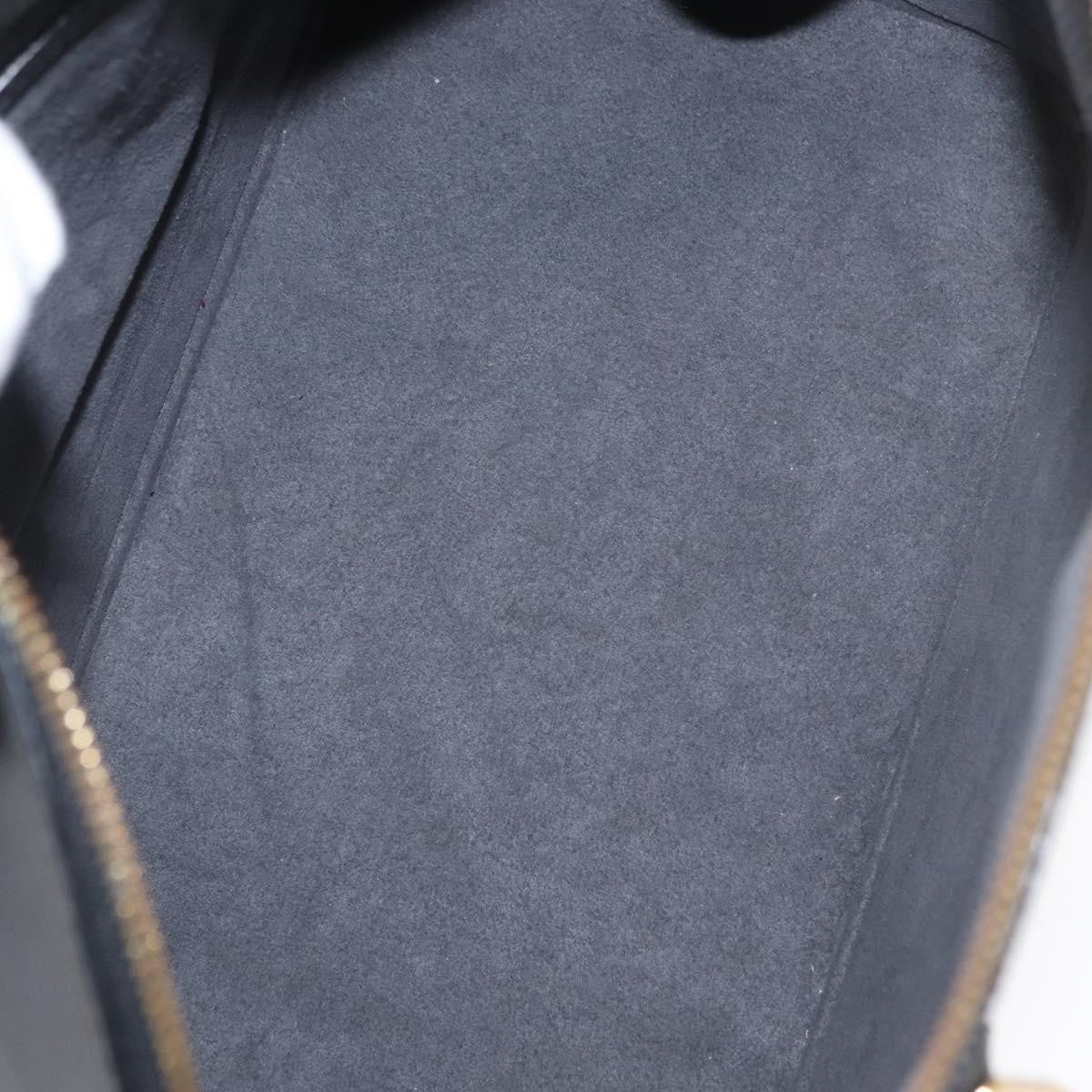 Louis Vuitton Alma Epi Leather, Black, Leather, Handbag