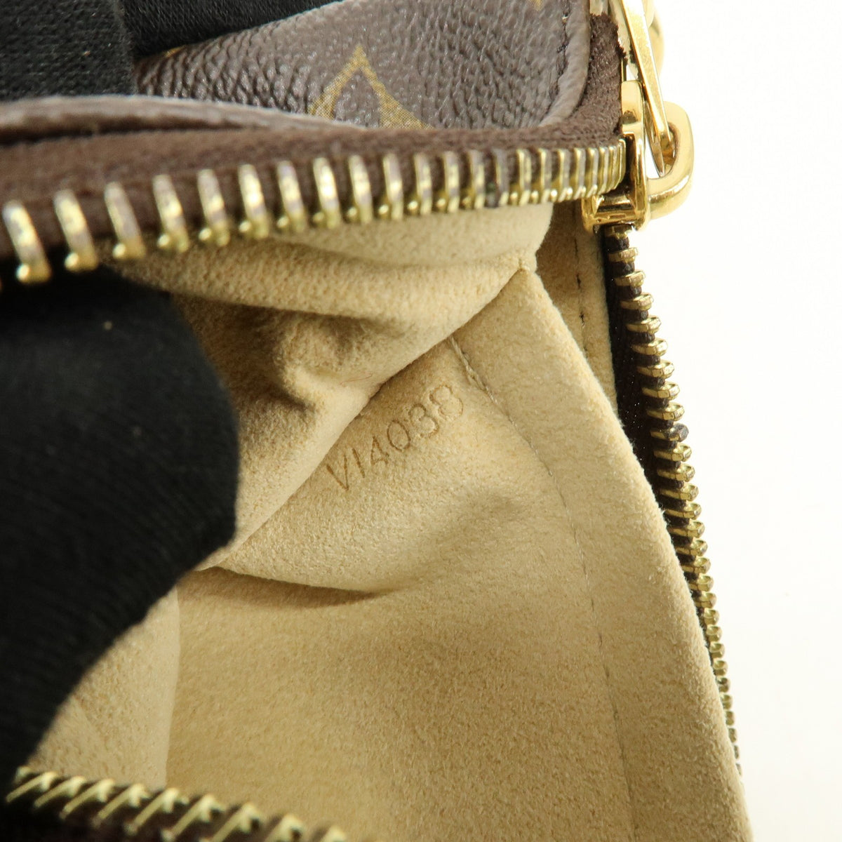 Louis Vuitton Milla Pochette Monogram Canvas, Brown, Canvas, Clutch
